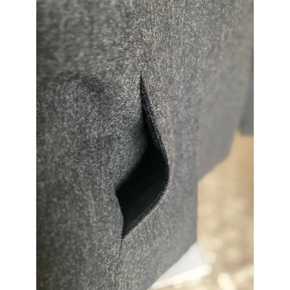 Harvé Benard Tailored Wool Jacket Buttoned Parisian Academia Scandi Grannycore - Picture 5 of 6